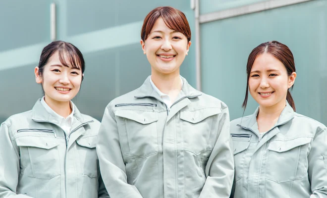 女性が活躍&30代の若手中心